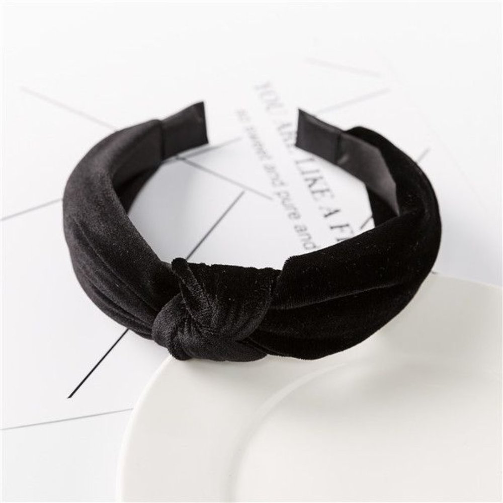2 for $10 - Velvet Knot Headband - Picture 3 of 10